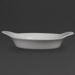 Olympia Whiteware Round Eared Dishes 220mm (6 Pack)