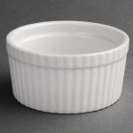 Olympia Whiteware Souffle Dishes 128mm (Pack of 6)