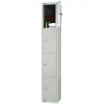 Elite Four Door 300mm Deep Lockers Grey