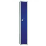 Elite Single Door 450mm Deep Lockers Blue