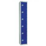 Elite Six Door 300mm Deep Lockers Blue