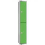 Elite Two Door 300mm Deep Lockers Green