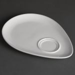 Olympia Whiteware Snack Plates 240mm (12 pack)