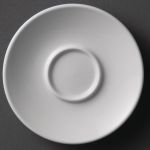 Olympia Whiteware Espresso Saucers 120mm (12 pack)