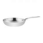 Vogue Stainless Steel & Aluminium Tri-Wall Frying Pan 24cm