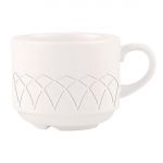 Churchill Alchemy Jardin Stacking Tea Cups 206ml (24 Pack)