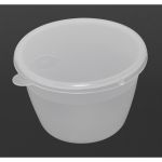 Kitchen Craft Polypropylene Pudding Basins 140ml (Pack of 12)
