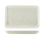 Terra Porcelain Pearl Rectangular Platter 30 x 20cm - Pack of 3