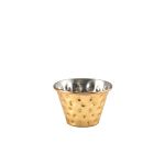 GenWare Gold Plated Hammered Ramekin 114ml/4oz - Pack of 24