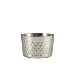 GenWare Stainless Steel Hammered Mini Serving Cup 8 x 5cm - Pack of 12