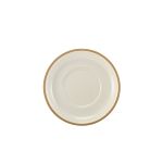 GenWare Kava White Stoneware Saucer 16cm - Pack of 6