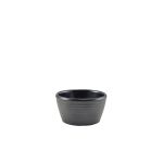 GenWare Melamine Matt Black Ripple Ramekin 56ml/ 2oz - Pack of 24