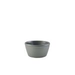 GenWare Melamine Matt Grey Ripple Ramekin 68ml/ 2.4oz - Pack of 24