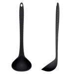 Black Silicone Ladle 30cm