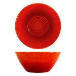 Orange Glazed Melamine Casablanca Bowl 24.5 x 10cm