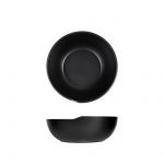 Black Copenhagen Round Melamine Bowl 20 x 7.5cm - Pack of 6