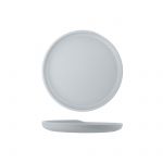 White Copenhagen Round Melamine Plate 22.5cm - Pack of 6