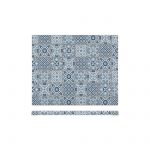 Blue Marrakesh Melamine GN1/2 Slab 32.5 x 26.5cm