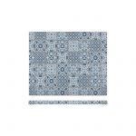 Blue Marrakesh Melamine GN1/2 Slab 32.5 x 26.5cm