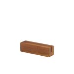 Acacia Wood Sign Holder 9 x 3 x 3cm - Pack of 12