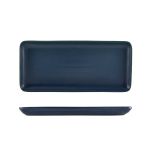 Terra Stoneware Antigo Denim Narrow Rectangular Platter 31 x 14cm - Pack of 6