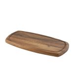 Genware Acacia Wood Serving Board 36 x 18 x 2cm