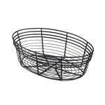 Wire Basket  Oval 25.5 x 16 x 8cm - Pack of 6