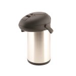 St/St Unbreakable Vacuum Pump Pot 3.5L