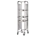 St/St. Gastronorm 1/1 Trolley 20 Shelves