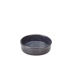 Rustic Stoneware Blue Tapas Dish 13cm - Pack of 12