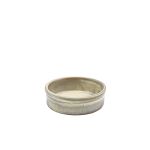 Terra Porcelain Matt Grey Tapas Dish 10cm - Pack of 12