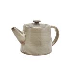 Terra Porcelain Grey Teapot 50cl/ 17.6oz - Pack of 6