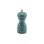 Olive Green Wooden Salt/ Pepper Grinder 13cm - Pack of 6