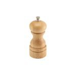 Light Wood Salt/ Pepper Grinder 13cm - Pack of 6