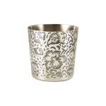 GenWare Floral Stainless Steel Serving Cup 8.5 x 8.5cm - Pack of 12