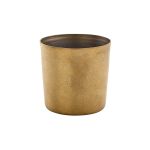 GenWare Gold Vintage Steel Serving Cup 8.5 x 8.5cm - Pack of 12