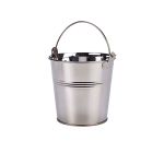 Stainless Steel Serving Bucket 12cm Dia - Pack of 12