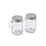 Mason Jar Salt & Pepper Shaker Set - Pack of 3