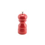 Genware Salt Or Pepper Grinder Red 12.7cm - Pack of 6
