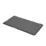 Genware Natural Edge Slate Platter 30 X 20cm - Pack of 6