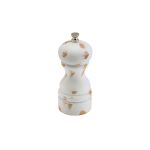 White Wash Salt/ Pepper Grinder 13cm - Pack of 6