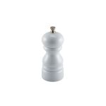 Genware Salt Or Pepper Grinder White 12.7cm - Pack of 6