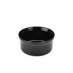 GenWare Stoneware Black Ramekin 9.5cm/ 3.75" - Pack of 12