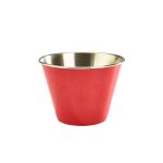 GenWare Red Stainless Steel Ramekin 34cl/ 12oz - Pack of 24