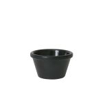 GenWare Melamine Black Smooth Ramekin 59ml/ 2oz - Pack of 24