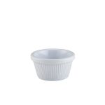 GenWare Melamine White Fluted Ramekin 59ml/ 2oz - Pack of 24