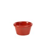GenWare Melamine Red Smooth Ramekin 85ml/ 3oz - Pack of 24