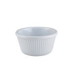 GenWare Melamine White Fluted Ramekin 114ml/ 4oz - Pack of 24