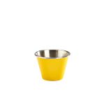 GenWare Yellow Stainless Steel Ramekin 71ml/ 2.5oz - Pack of 24