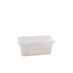 1/4 -Polypropylene GN Pan 150mm Clear - Pack of 6